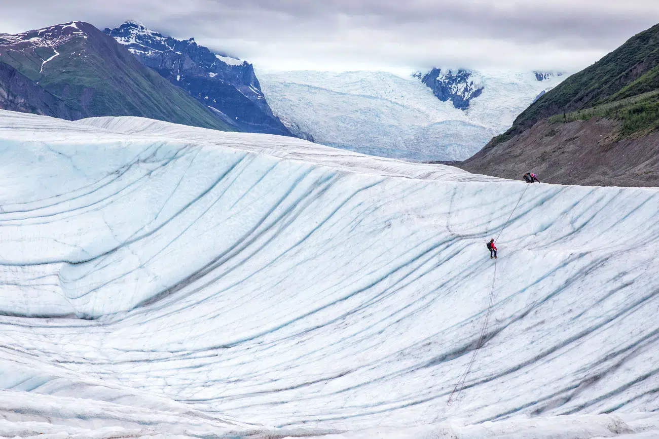 Root Glacier Ice Climbing