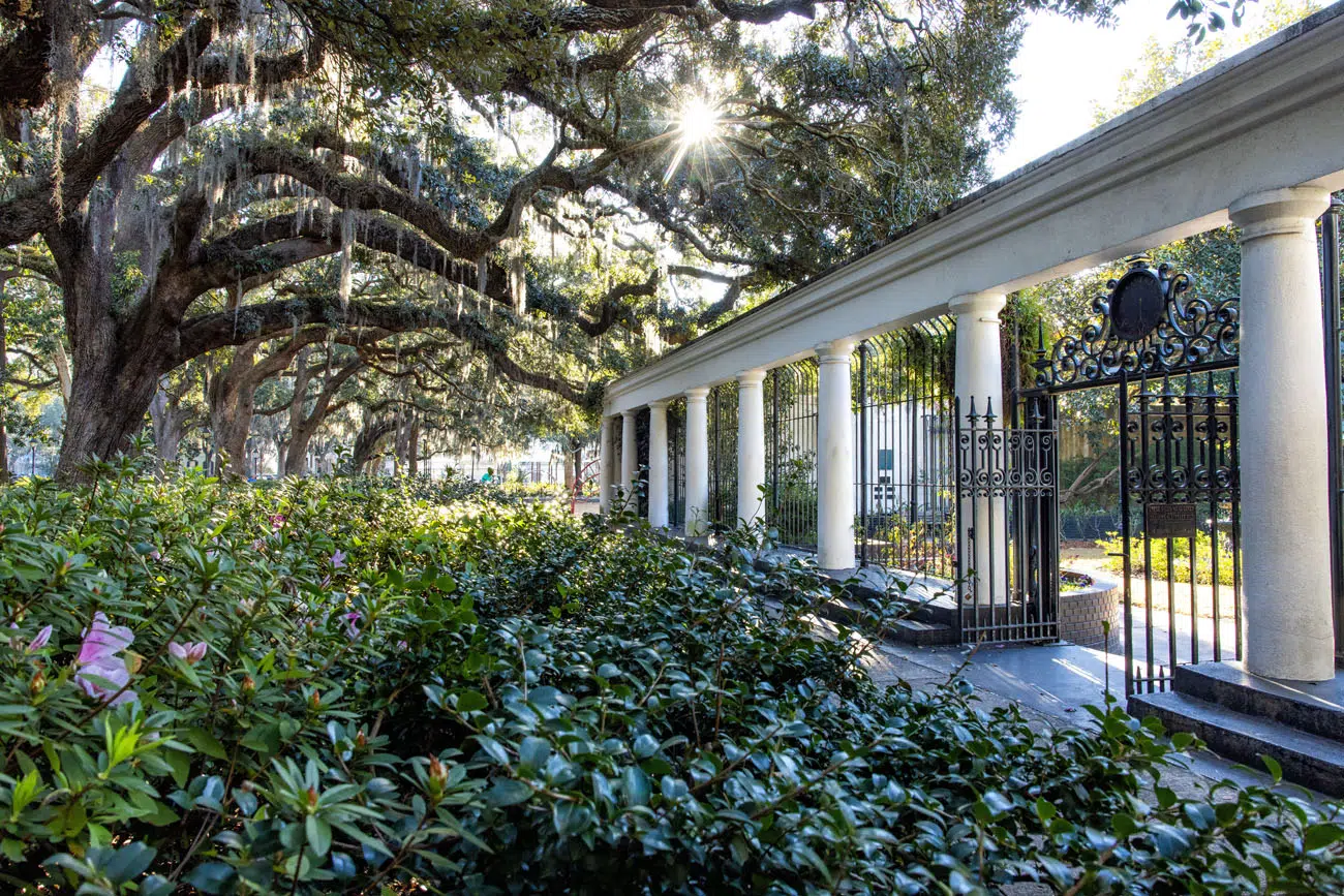 Fragrance Garden Forsyth Park