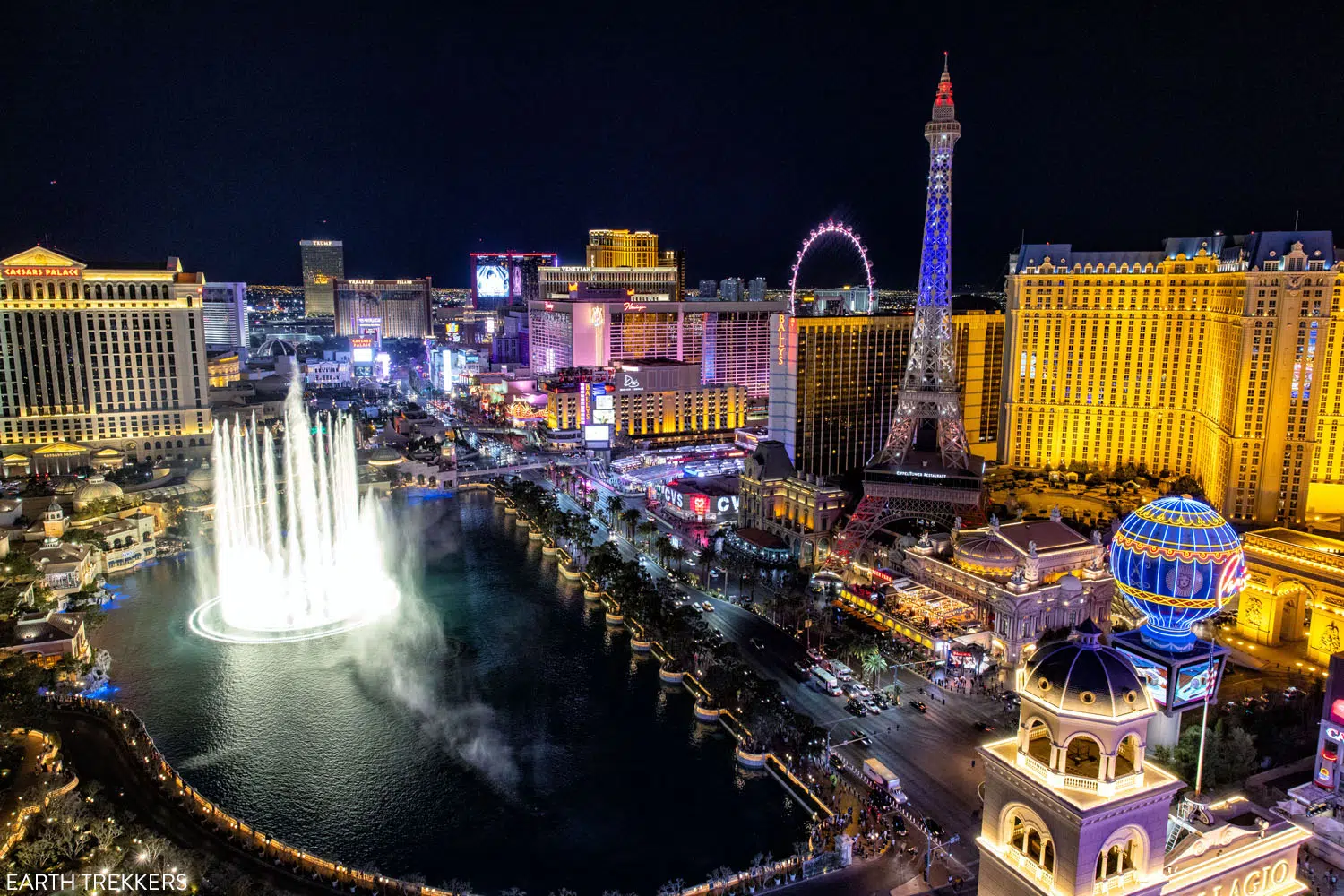 Bellagio Fountain Show best things to do in Las Vegas