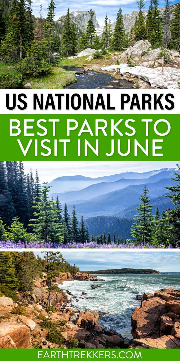 Best US National Parks June