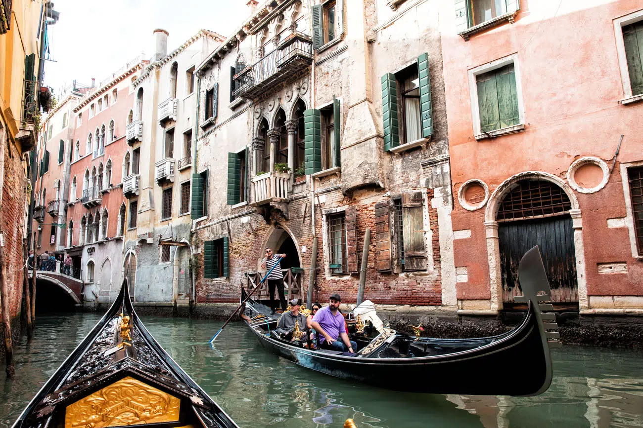 Gondola Ride in Venice