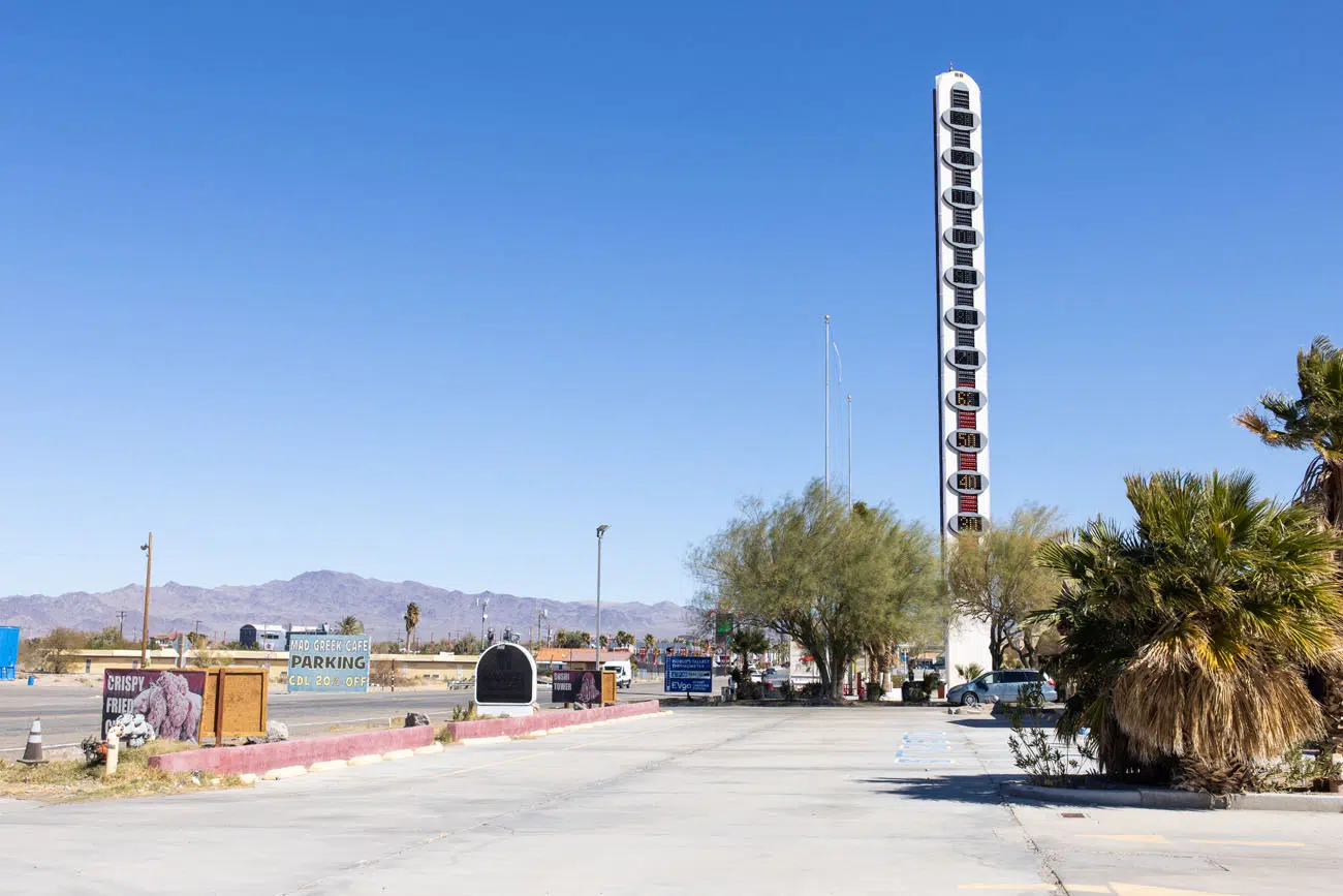 Worlds Tallest Thermometer