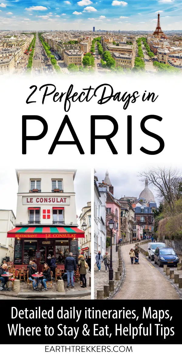 2 Days in Paris Itinerary