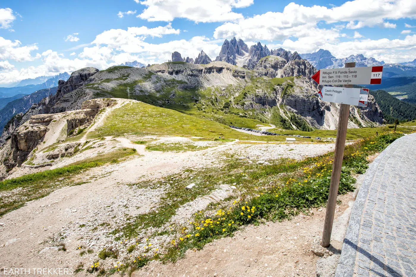 Cadini di Misurina Trailhead