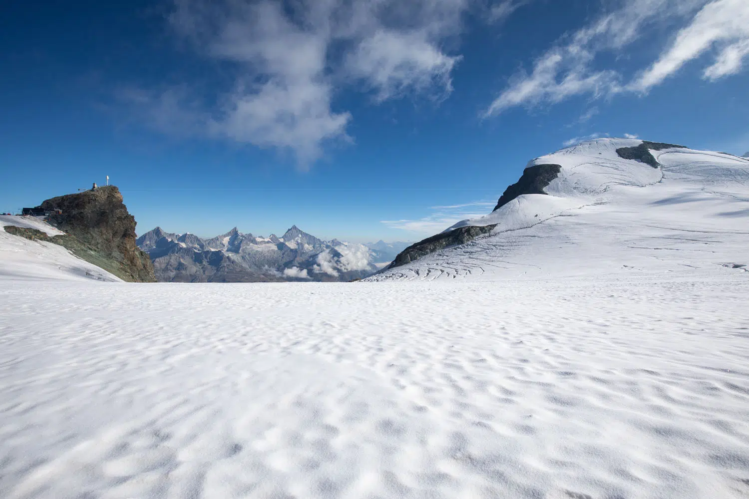 Klein Matterhorn and Breithorn