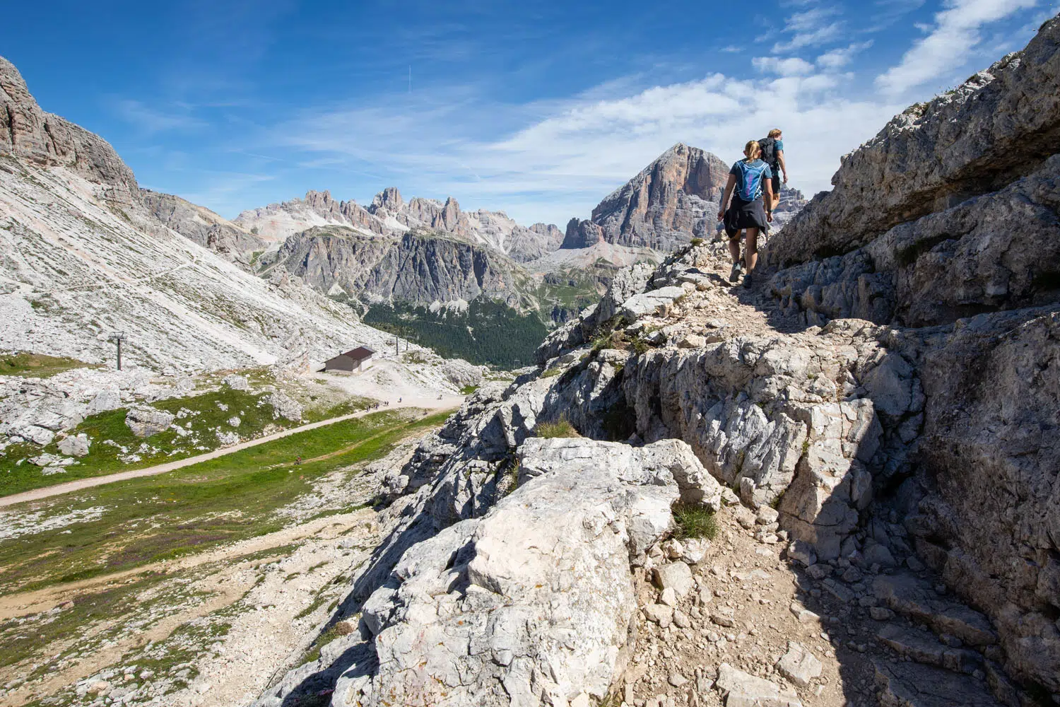 Trail to Rifugio Nuvolau