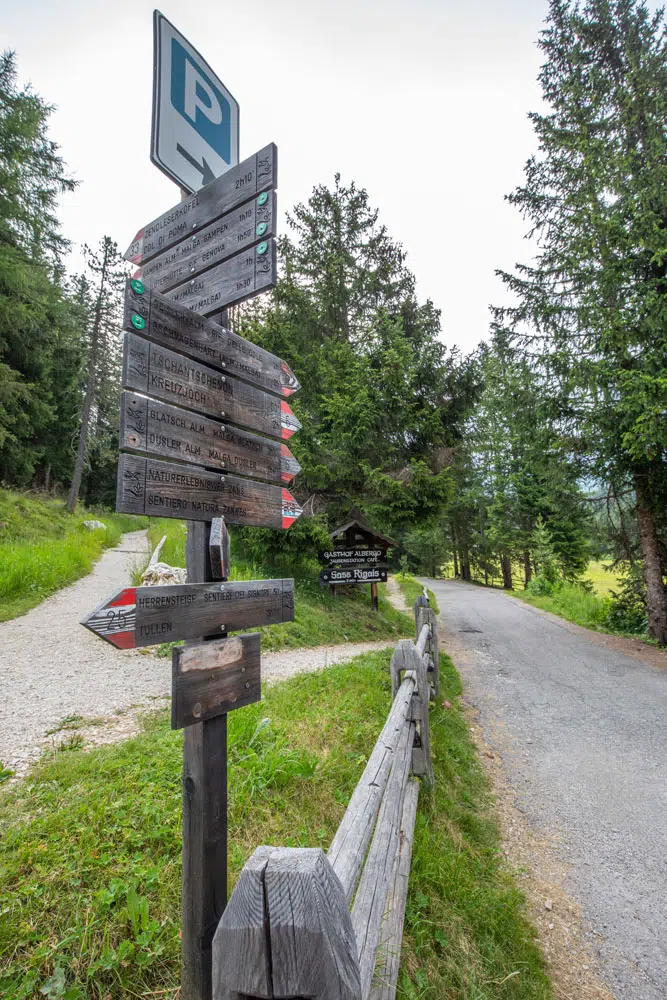 Adolf Munkel Weg Trailhead