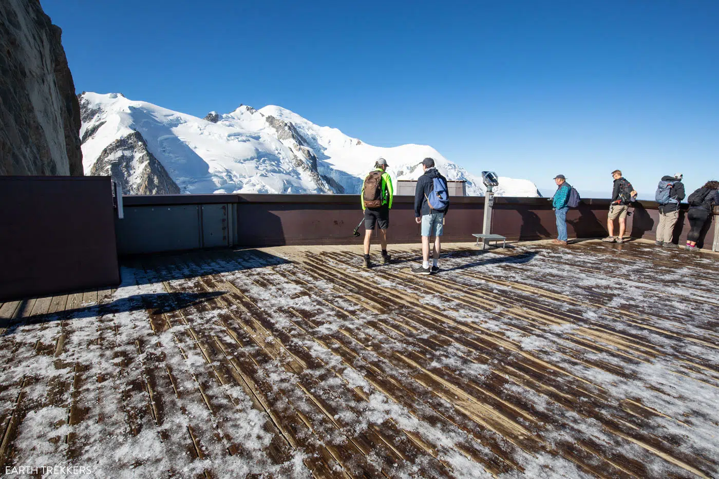 Aiguille du Midi Upper Terrace