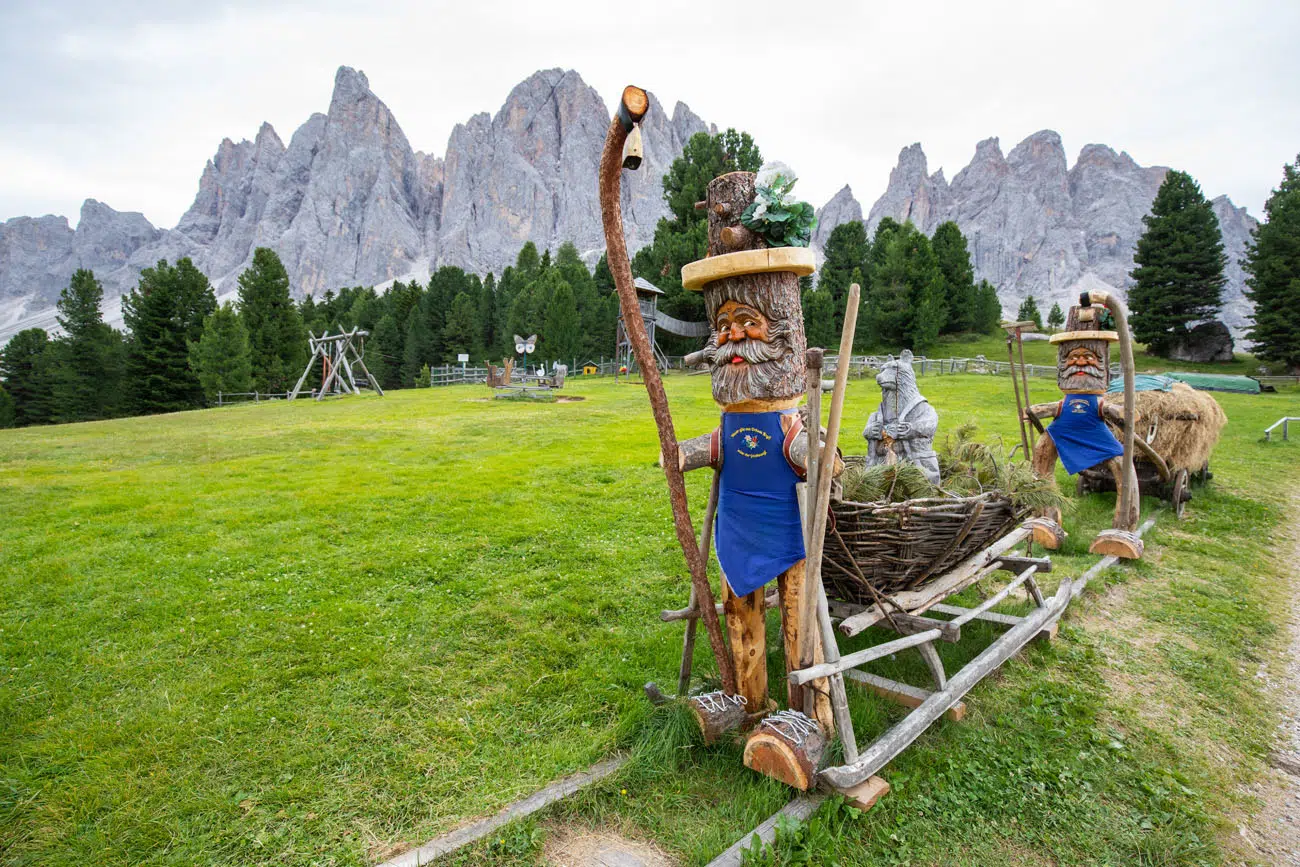 Geisler Alm Sculptures