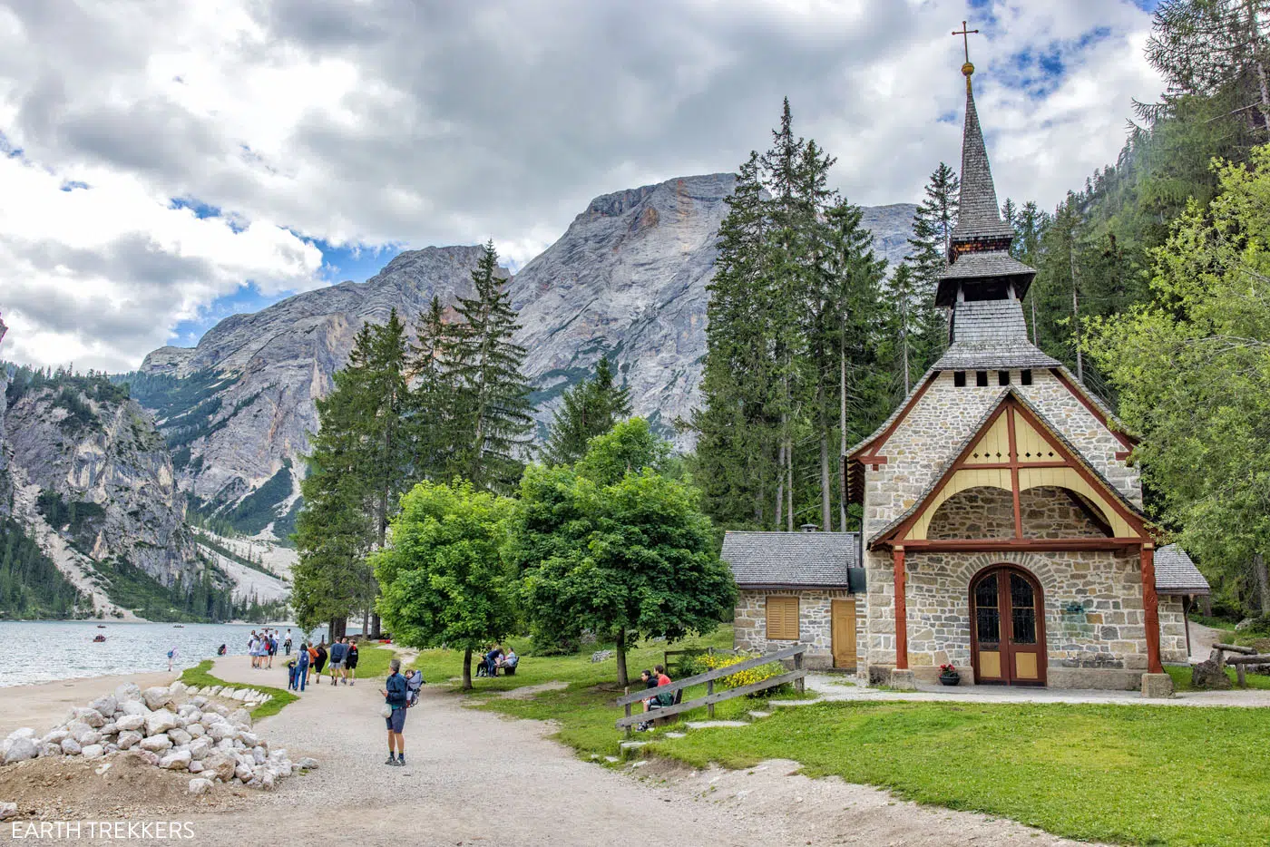 Lago di Braies Church