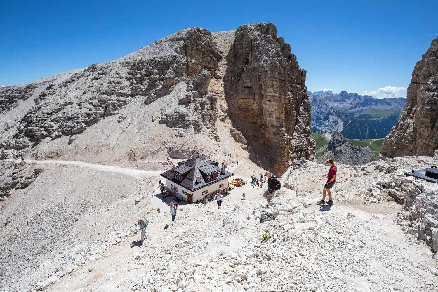 Forcella Pordoi View