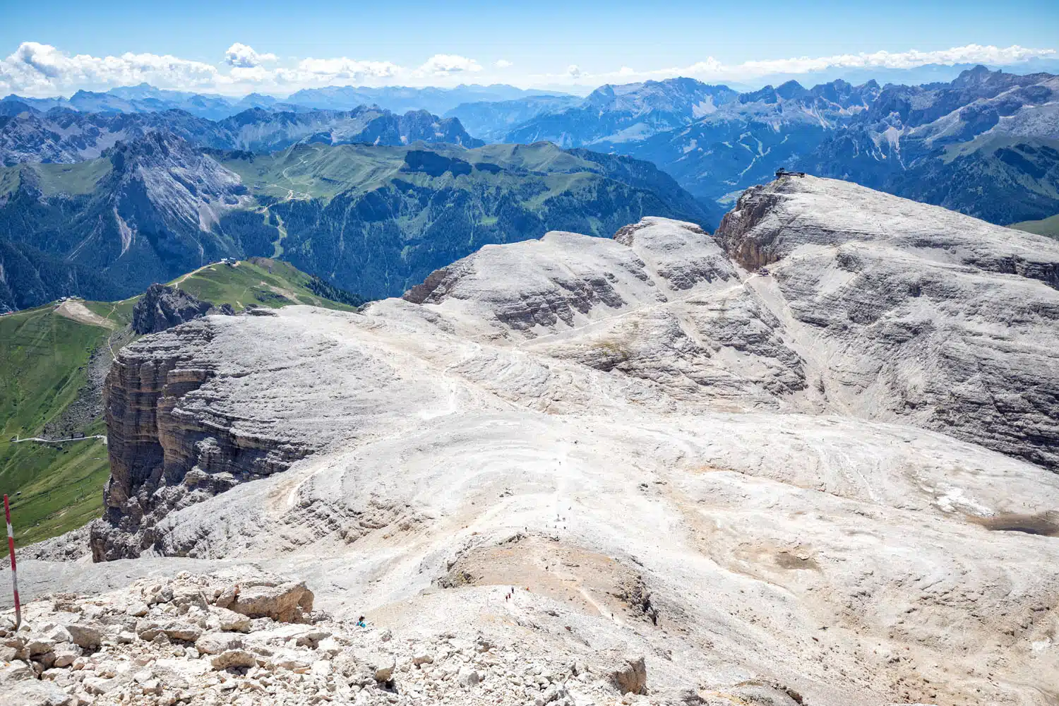 View from Piz Boe