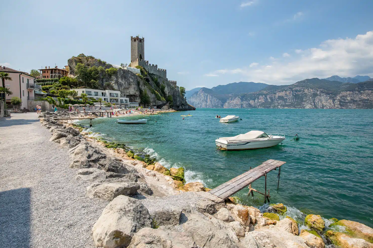 Malcesine Beach