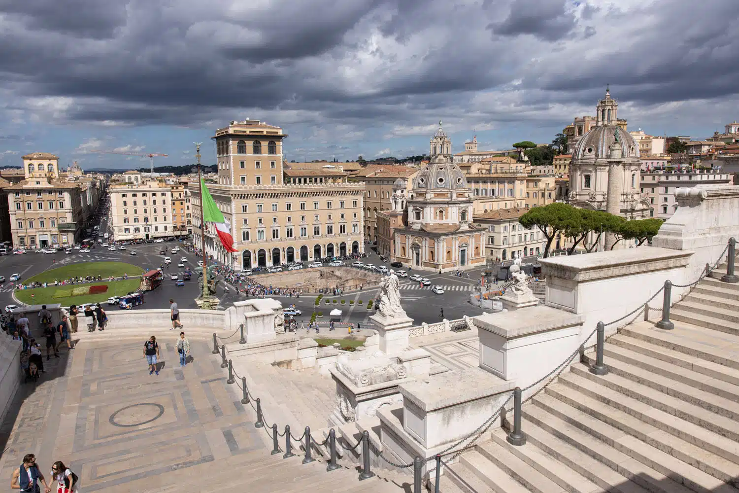 Altar of the Fatherland Steps