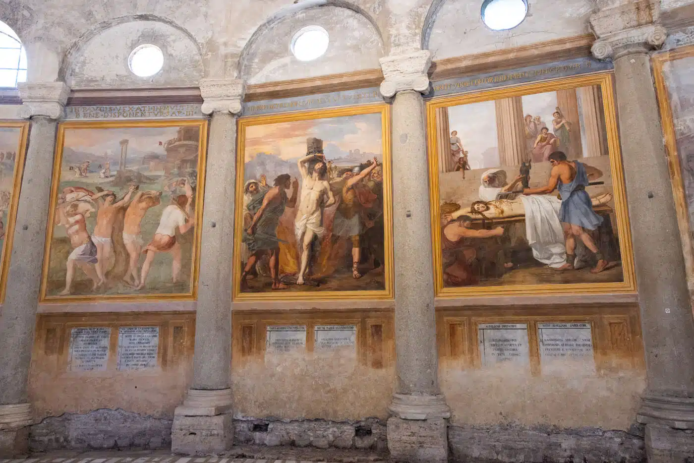 Church of Santo Stefano al Monte Celio Artwork