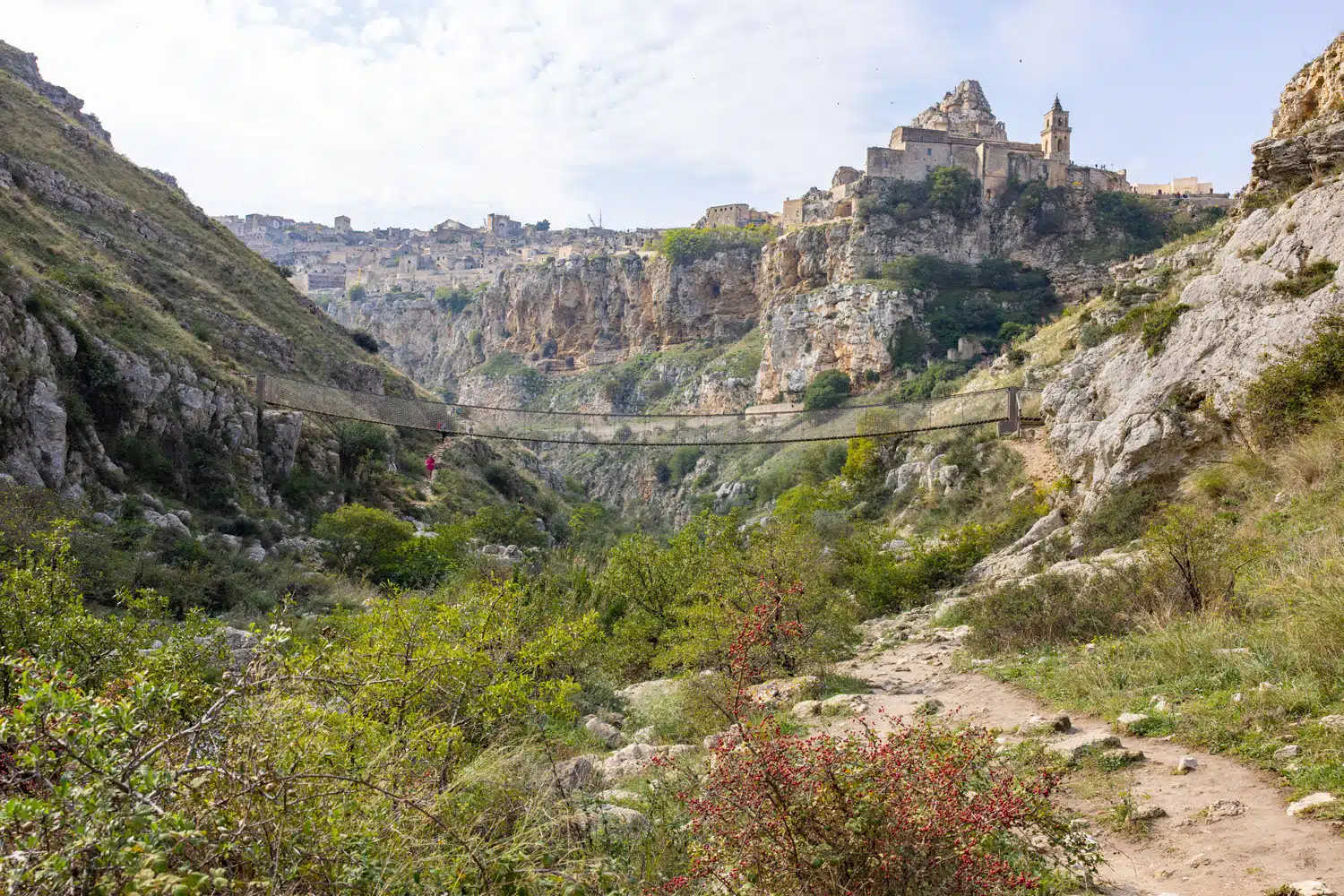 Matera Tibetan Bridge | Best Things to Do in Matera