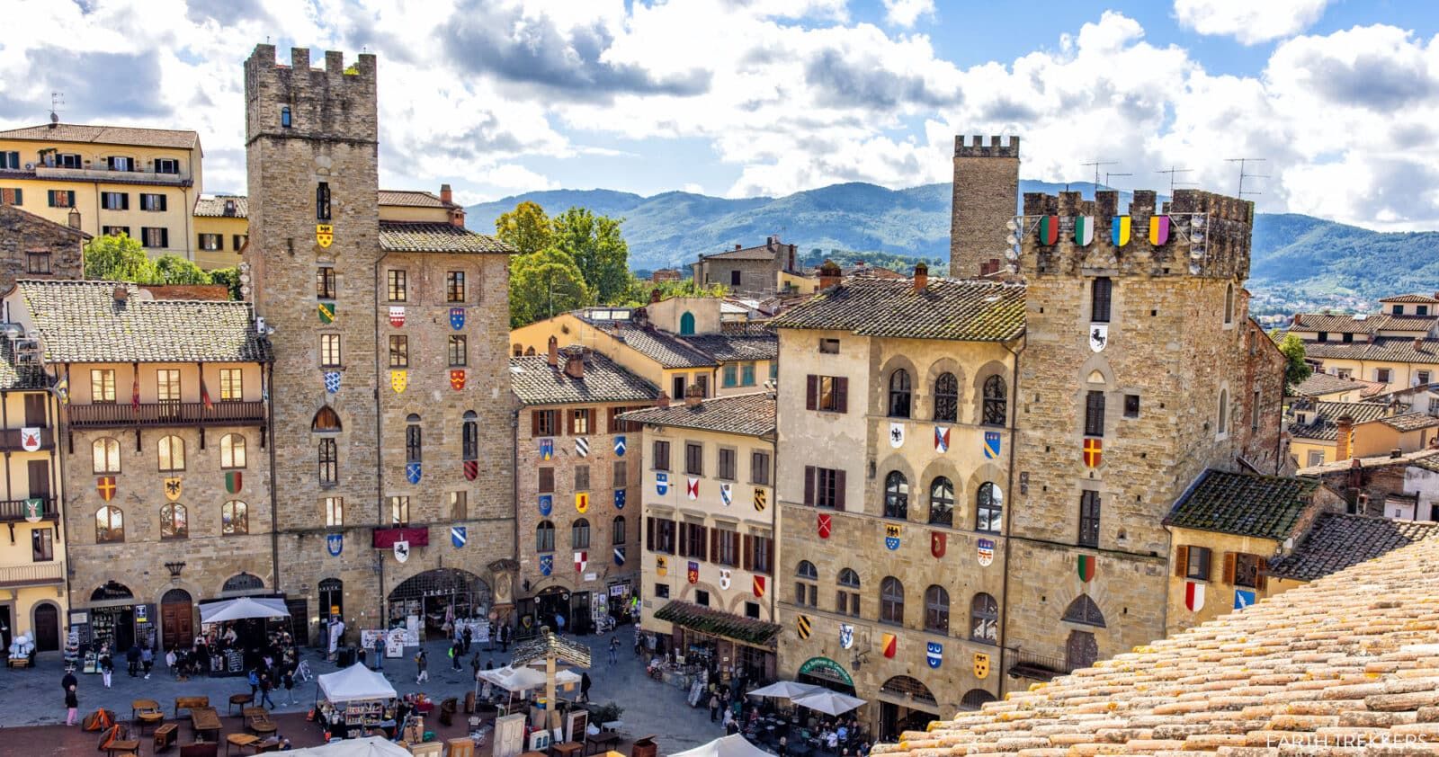 Arezzo Piazza Grande Photo