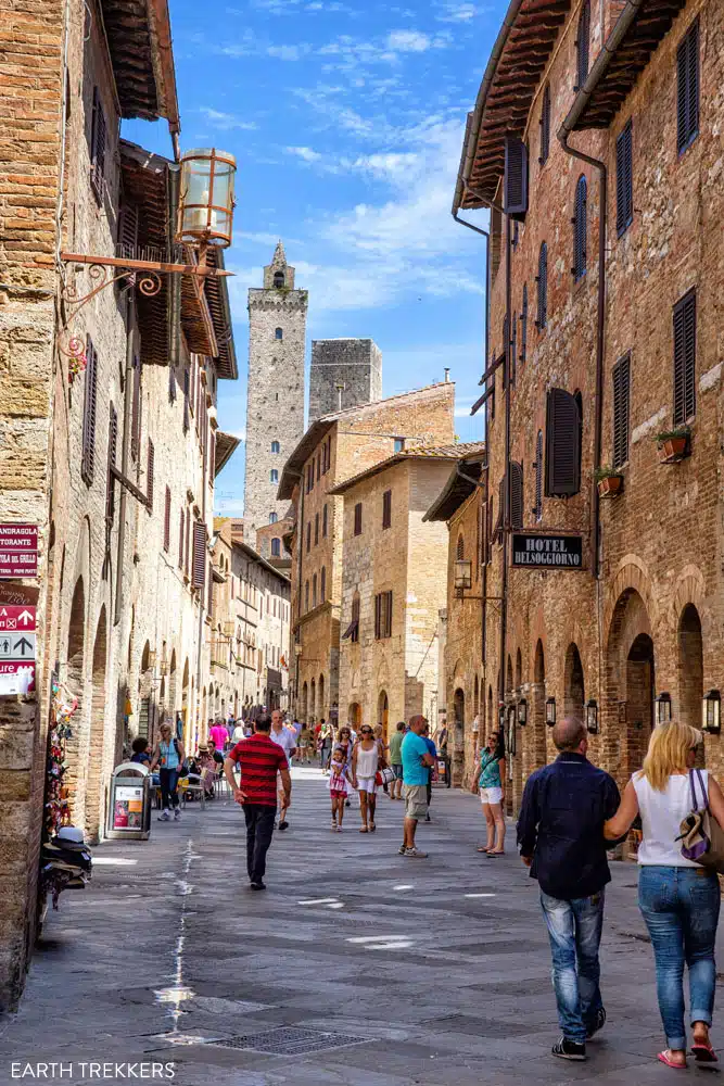 San Gimignano Street