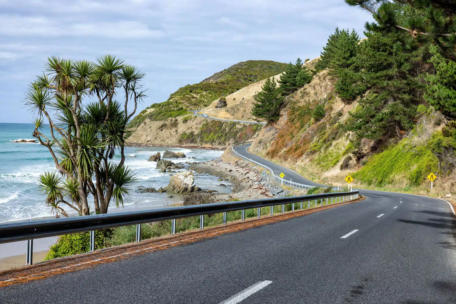 Driving to Nugget Point