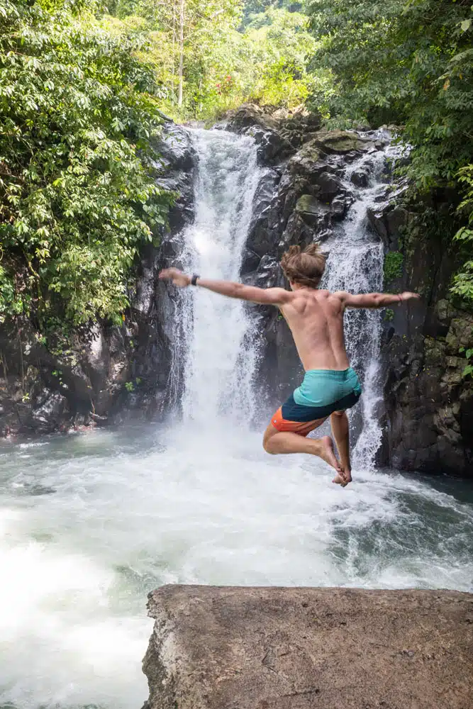 Aling Aling Waterfall Jump