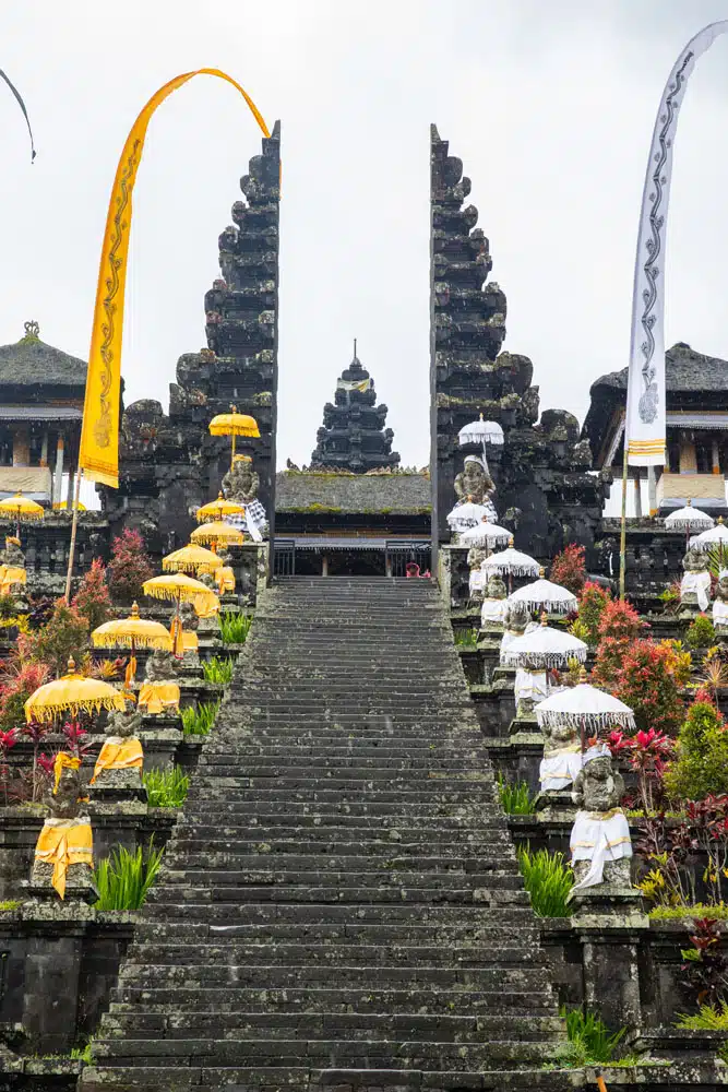 Besakih Temple Steps