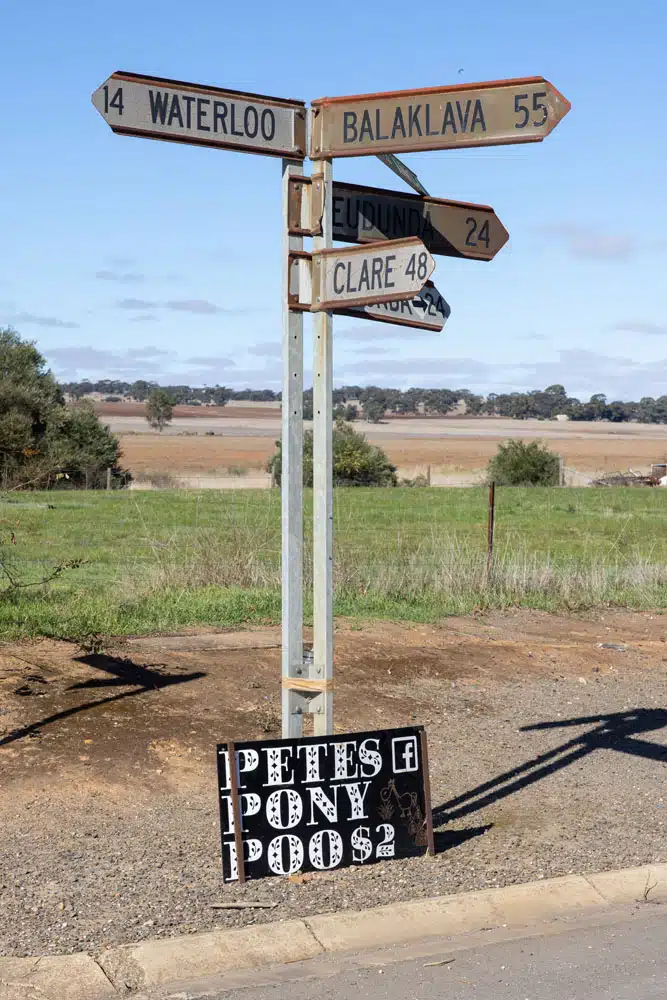 Australia Street Sign