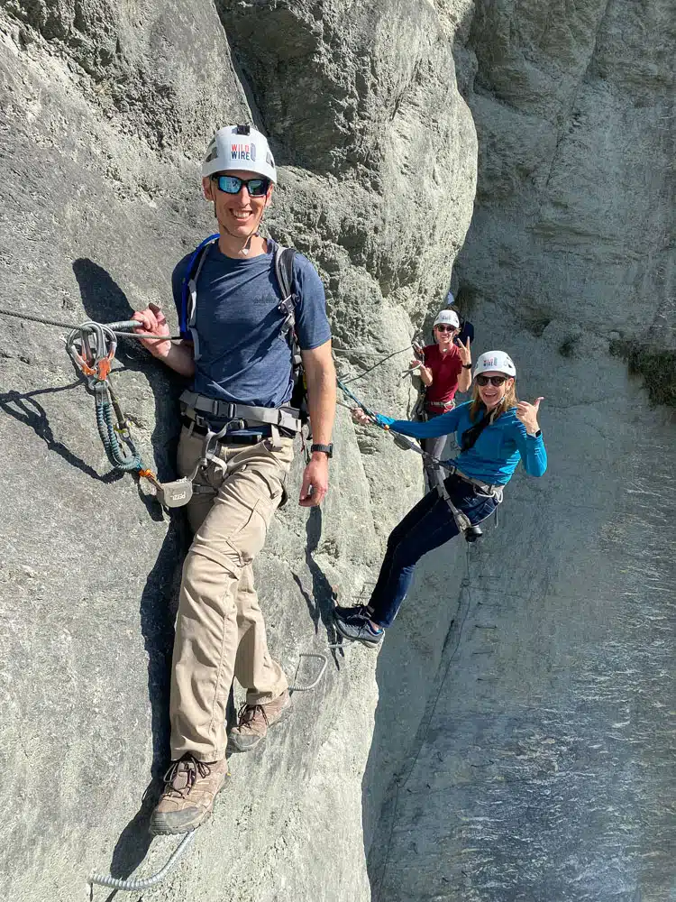 Wildwire Via Ferrata Earth Trekkers | Things to Do in Wanaka