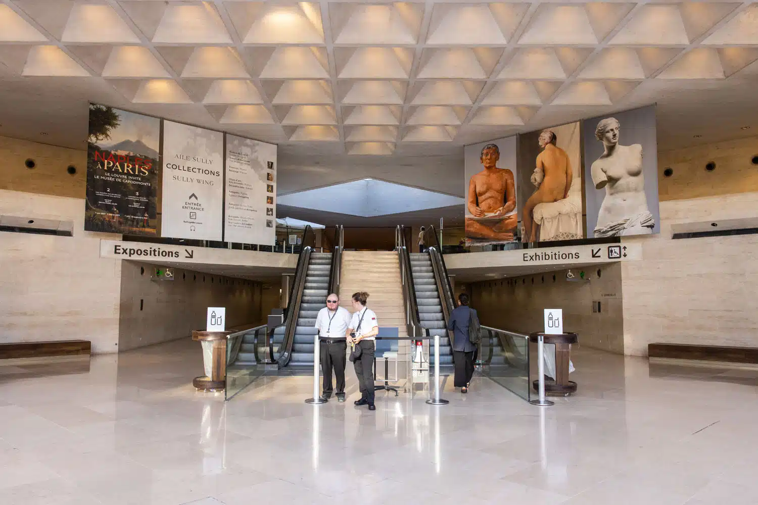 Inside the Louvre