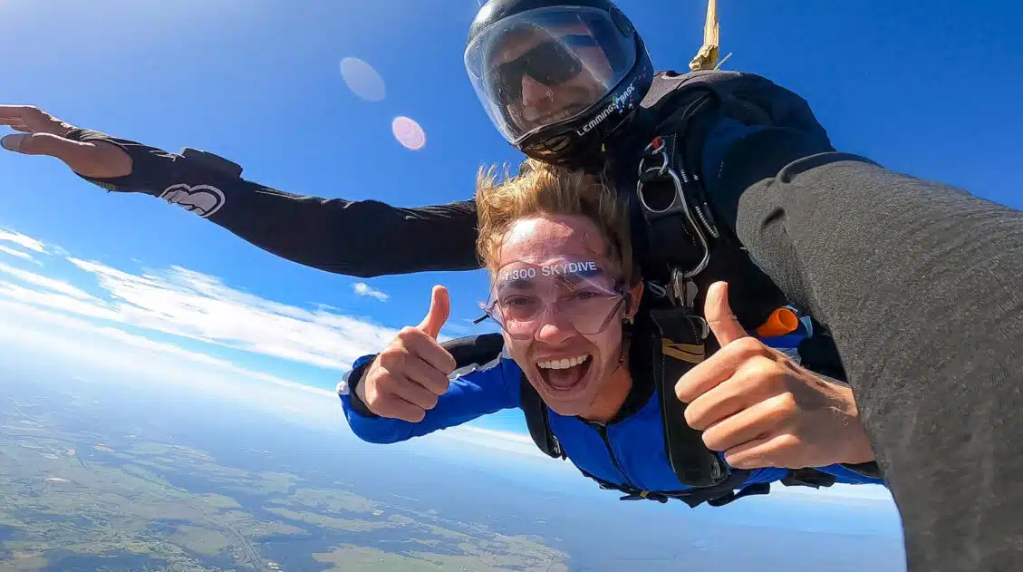 Tyler Rivenbark Skydiving