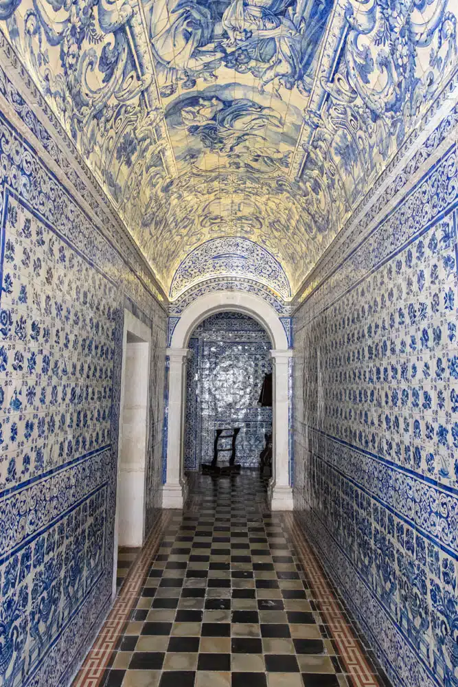 Church of Nossa Senhora da Nazare Blue Tiles