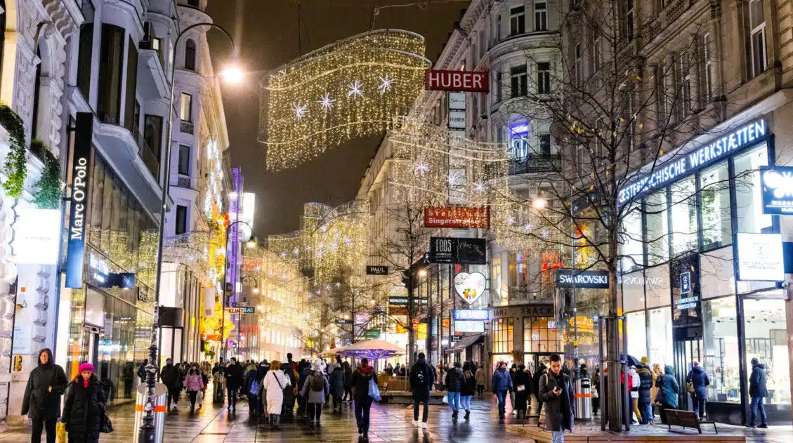 Vienna Christmas Lights Photos