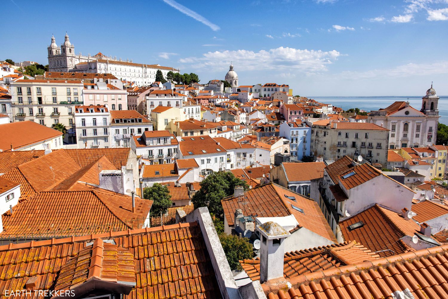 Miradouro das Portas do Sol | 2 days in Lisbon itinerary