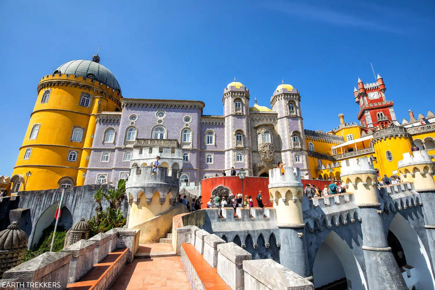 Pena Palace Sintra Portugal | Popular tourist attractions in Europe