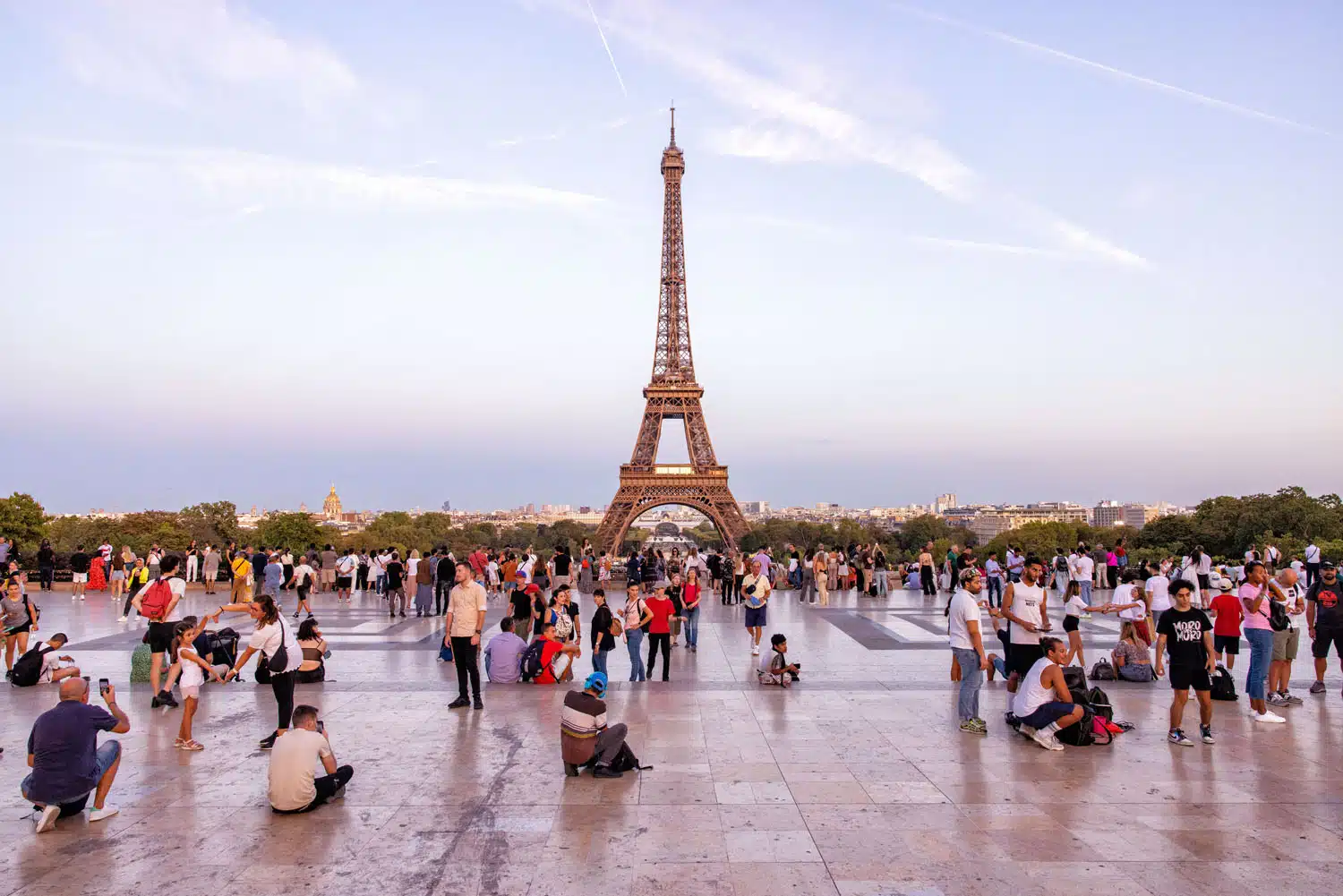 Trocadero Sunset