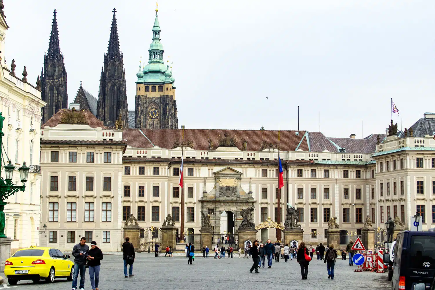 Prague Castle Entrance