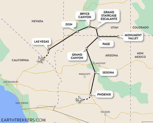 10 Days in the American Southwest: The Ultimate Road Trip – Earth Trekkers