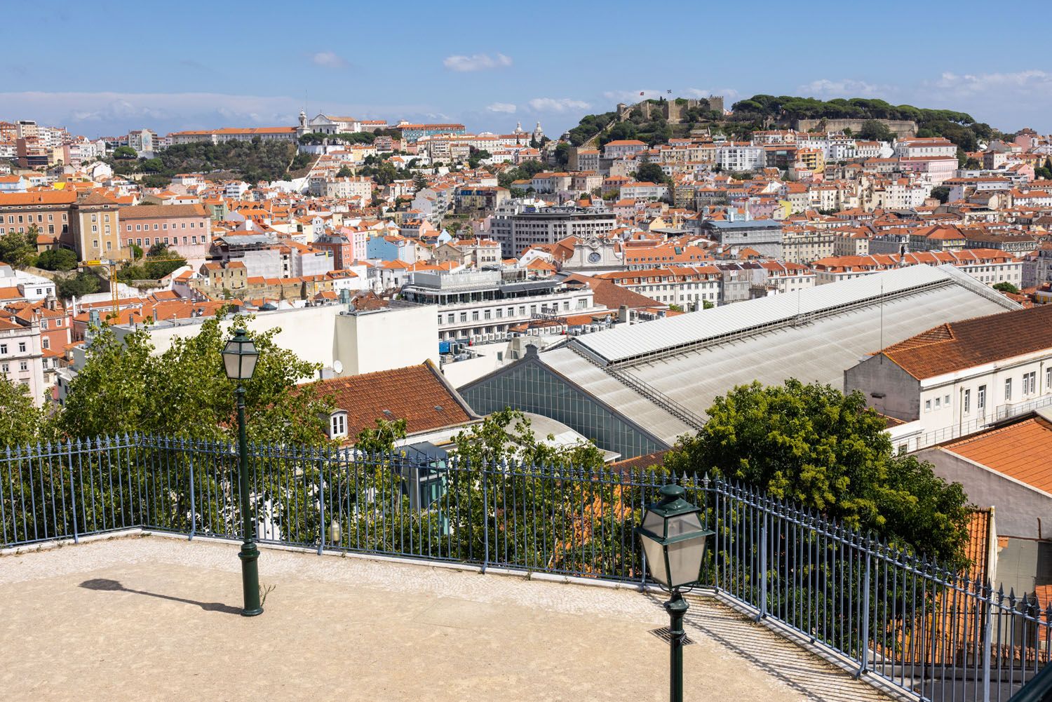 Miradouro do São Pedro de Alcântara | 2 days in Lisbon itinerary