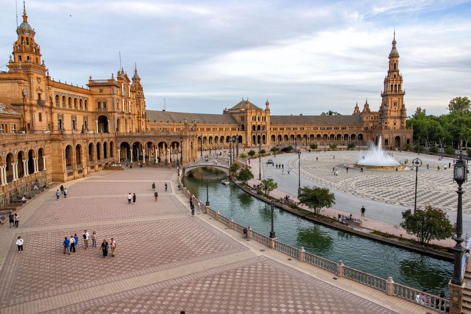 Plaza de Espana Late Afternoon Seville | Best Things to Do in Seville