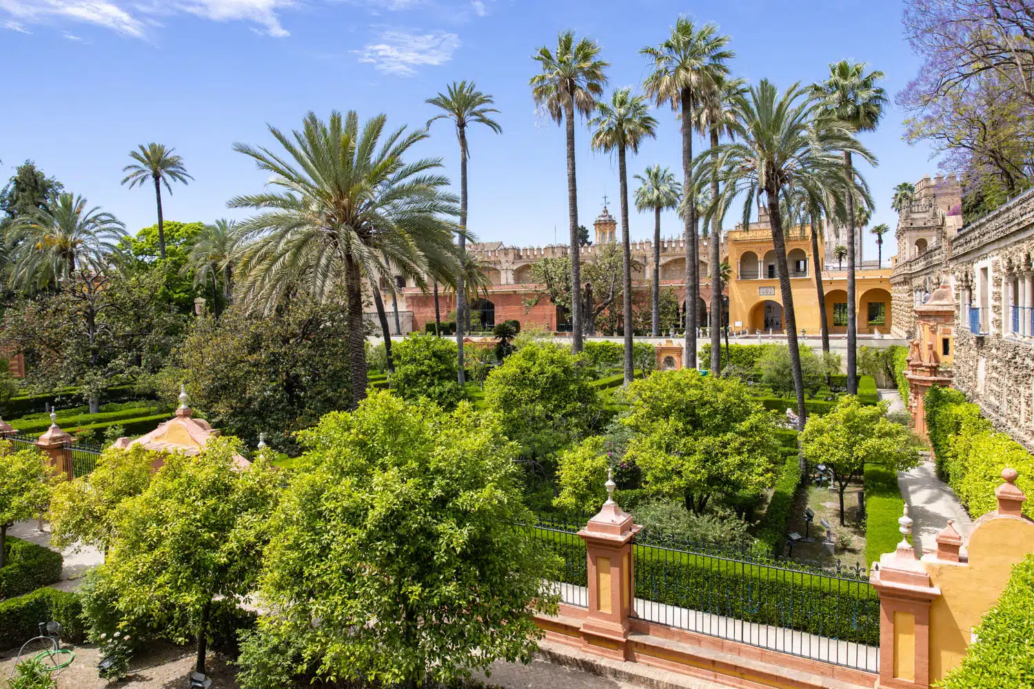 Royal Alcazar Gardens | 2 Days in Seville Itinerary