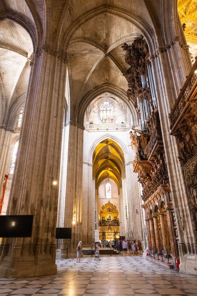 Seville Cathedral Interior