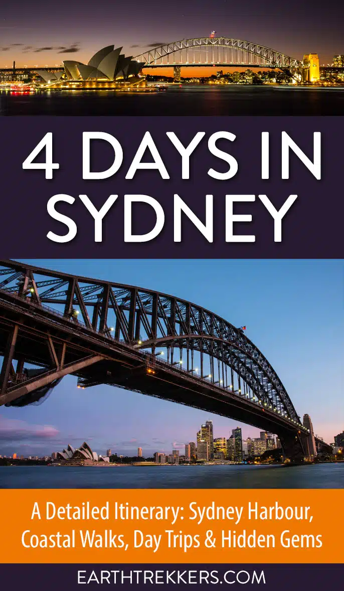 4 Day Sydney Australia Itinerary