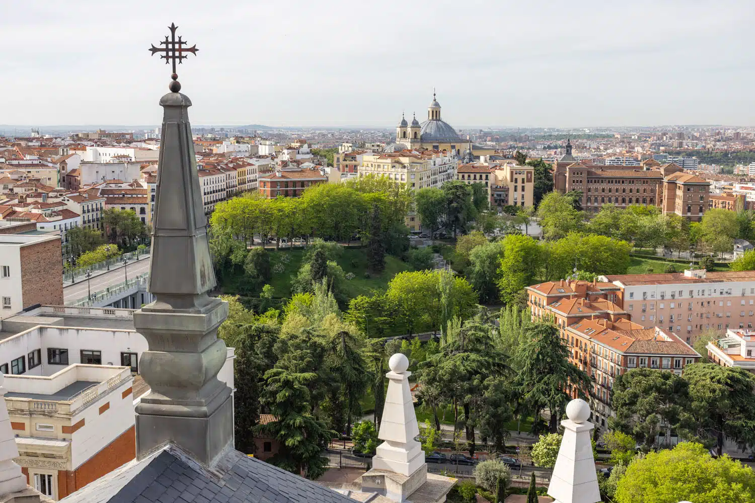 Almudena Cathedral Rooftop View