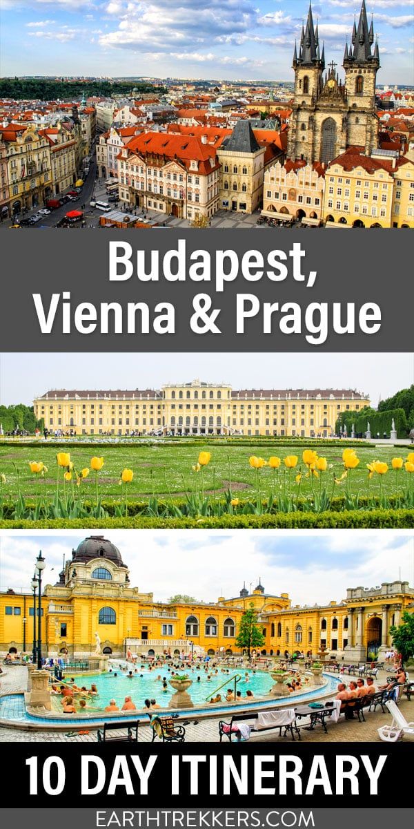 Central Europe Itinerary Budapest Vienna Prague