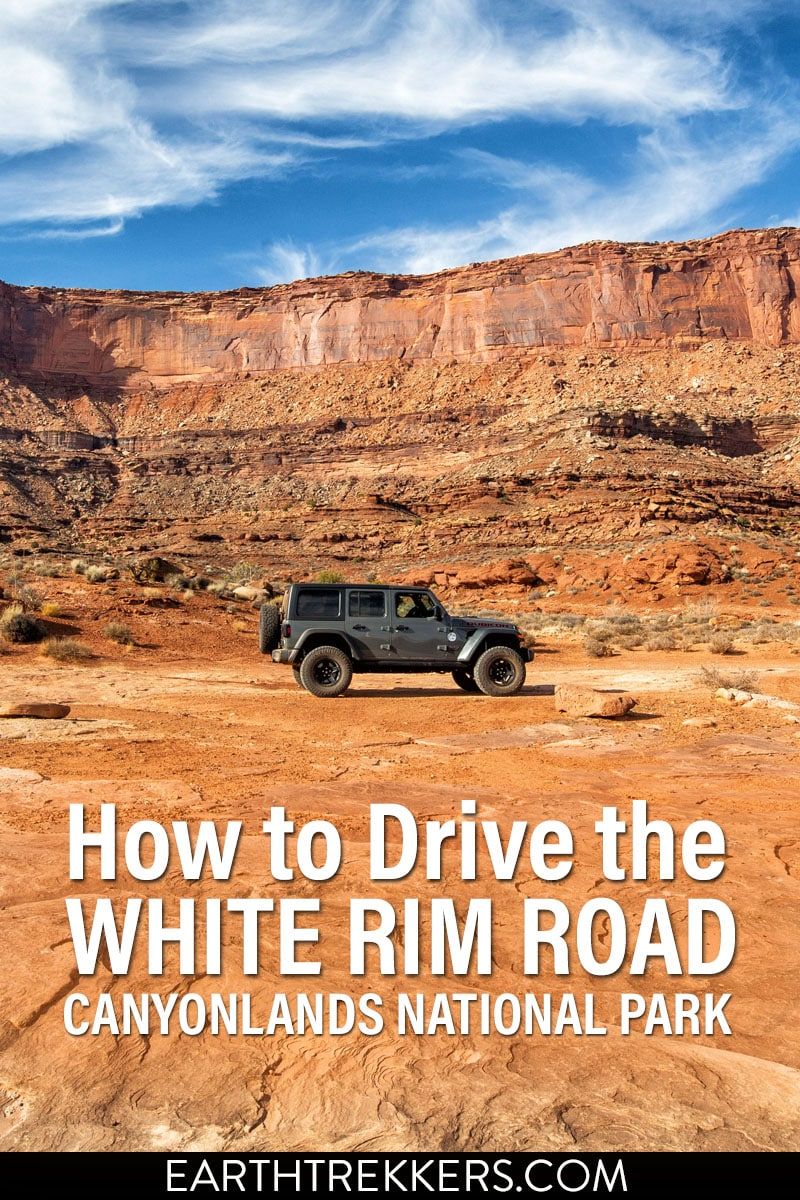 How to Drive the White Rim Road