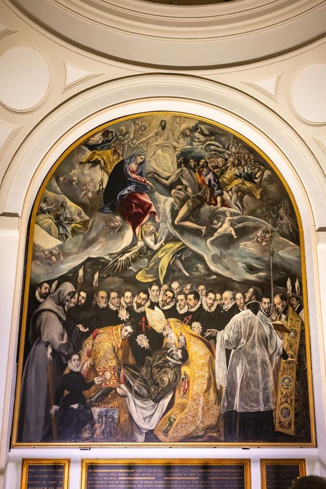 The Burial of the Count of Orgaz El Greco | Toledo day trip from Madrid