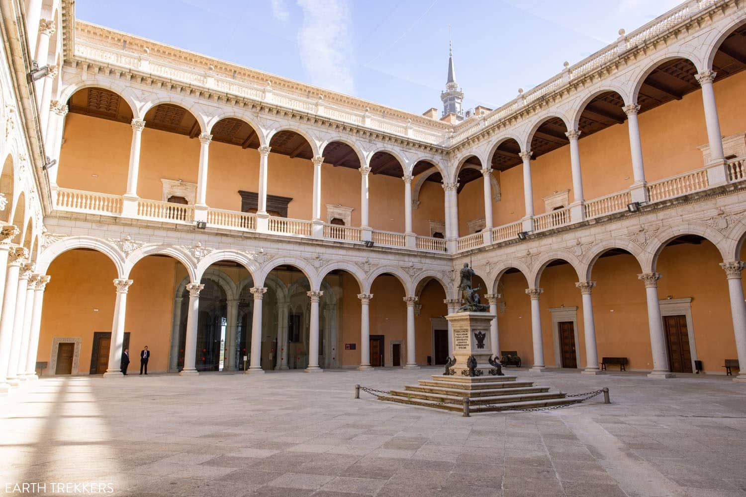 Toledo Alcazar Courtyard | One day in Toledo