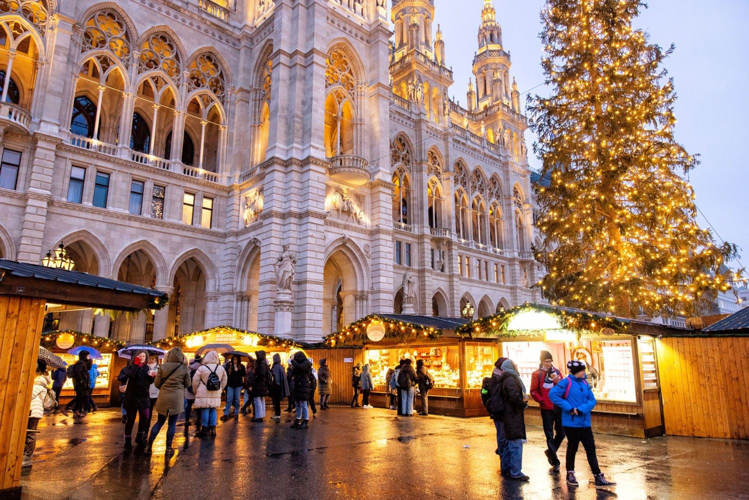 Vienna Christmas Market Rathaus | 2 Days in Vienna Itinerary