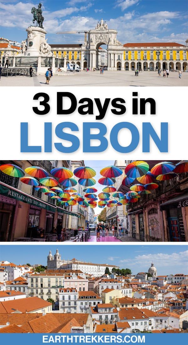 3 Days in Lisbon Portugal Itinerary