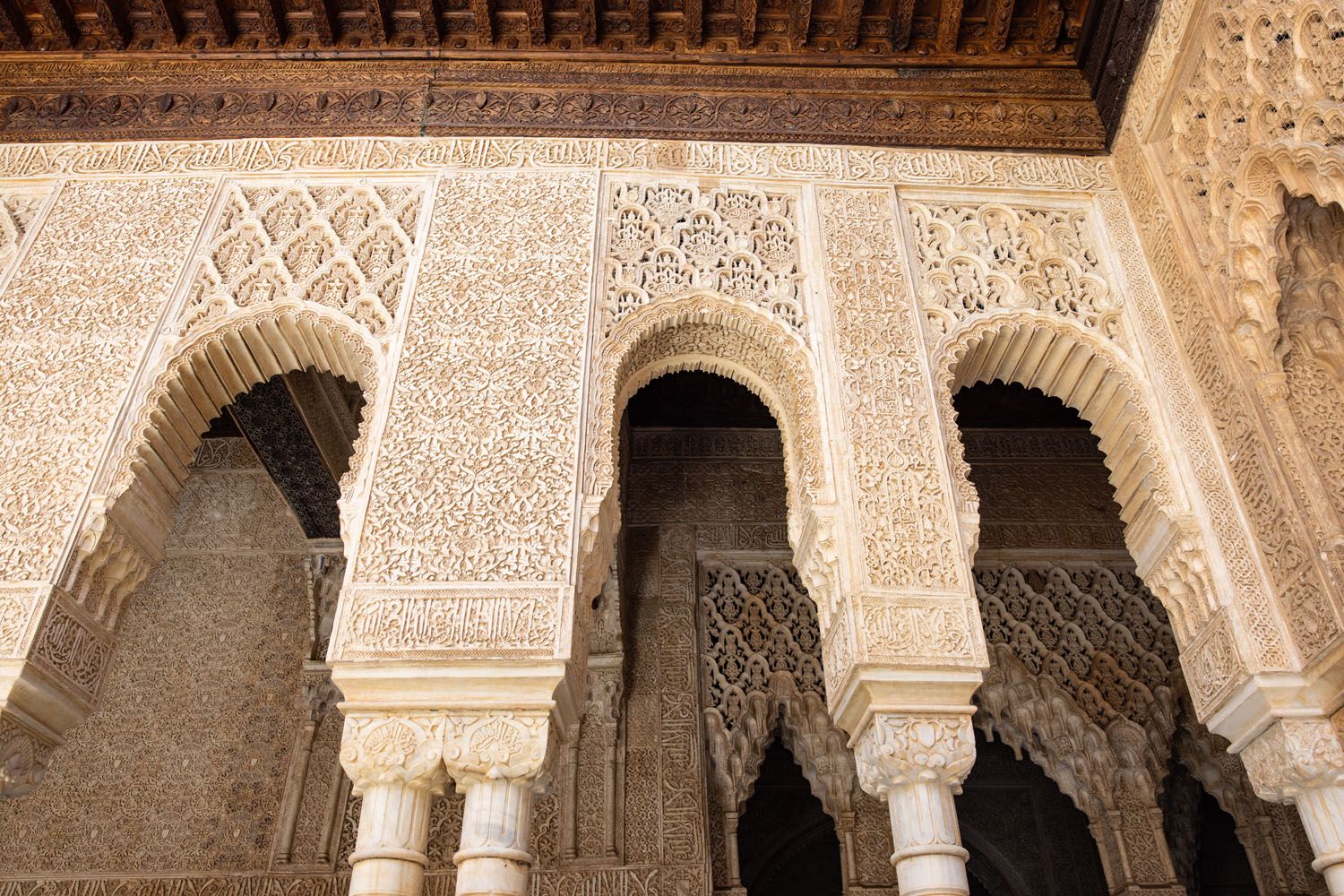 Alhambra Archways and Carvings