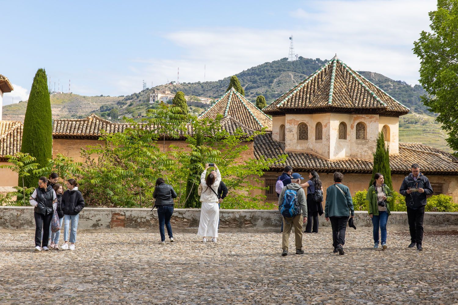 Alhambra Terrace next to Church